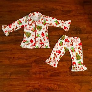 Boutique Christmas Pajamas 18M